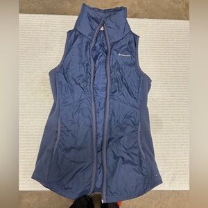 Colombia Long Vest Navy